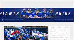 Desktop Screenshot of giants.com